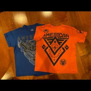 American Fighter boys t-shirts and long sleeve